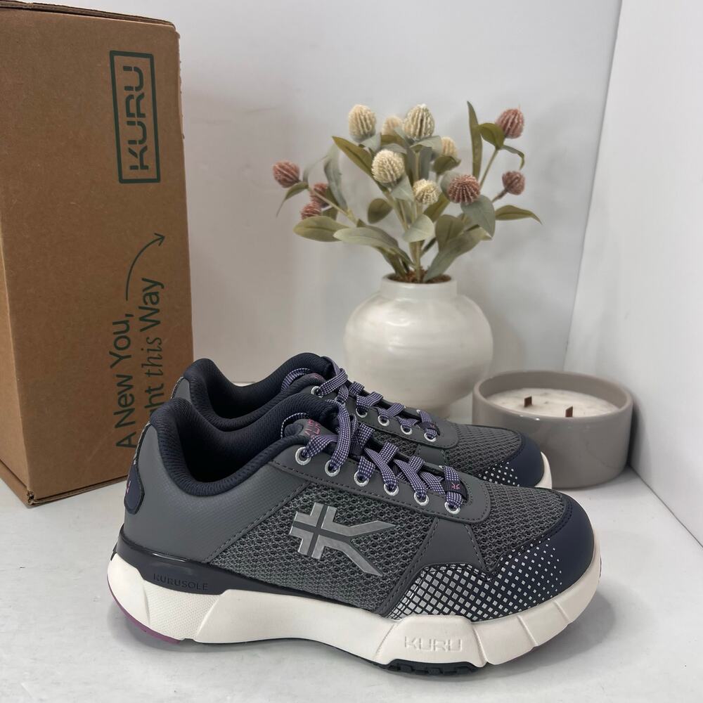 Kuru Quantum 2.0 Walking Comfort Sneaker Pewter/Night Sky Women 6.5W Tried On